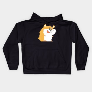 hamster funny cartoon for kids Kids Hoodie